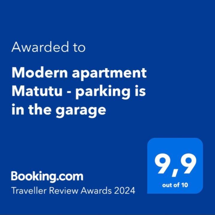 "Modern Apartment Matutu" - Parking Is In The Garage 马卡尔斯卡 外观 照片